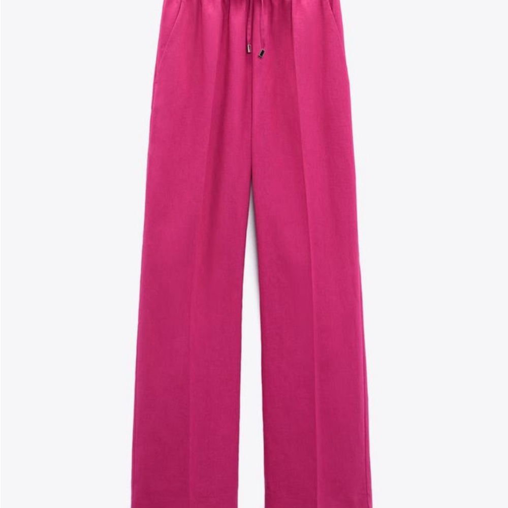 Zara Linen Pajama Pants